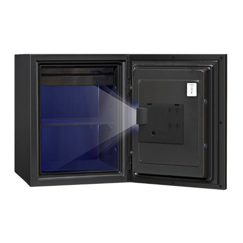 Phoenix Spectrum Plus LS6011FB Size 1 Luxury Fire Safe with Black Door Panel and Electronic Lock