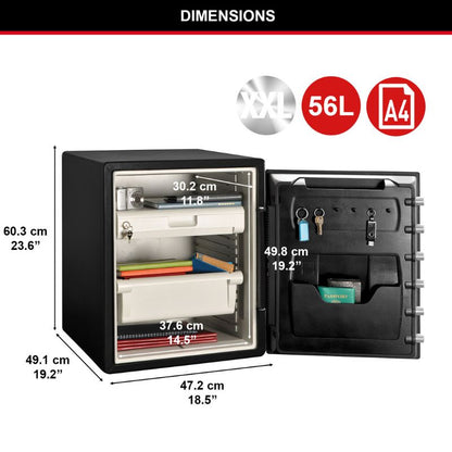 Master Lock 2 Hour Digital Fire Safe XXL